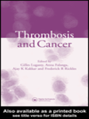 cover image of Thrombosis and Cancer
